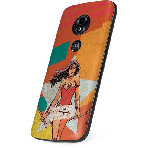 DC Comics Wonder Woman New 52 Comic Cover #23 Art By Cliff Chiang Moto E5 Play Skin