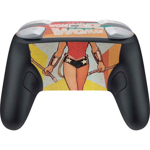 DC Comics Wonder Woman New 52 Comic Cover #23 Art By Cliff Chiang Nintendo Switch 2 (2025) Pro Controller Skin
