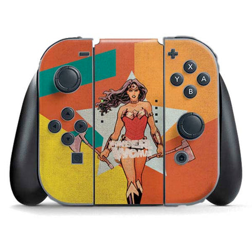 DC Comics Wonder Woman New 52 Comic Cover #23 Art By Cliff Chiang Nintendo Switch (2017-2021) Joy-Con Controller Skin