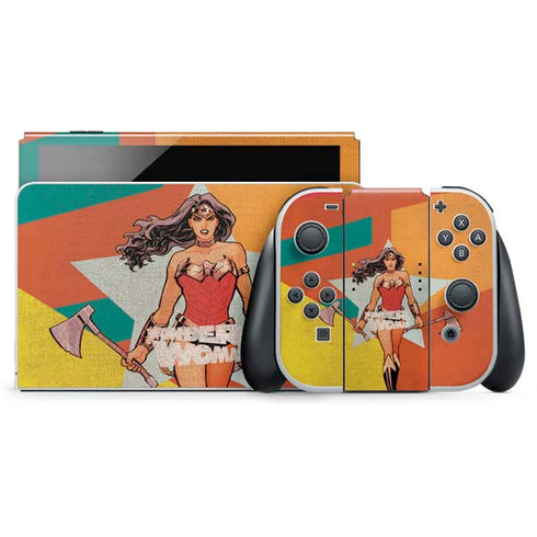 DC Comics Wonder Woman New 52 Comic Cover #23 Art By Cliff Chiang Nintendo Skins