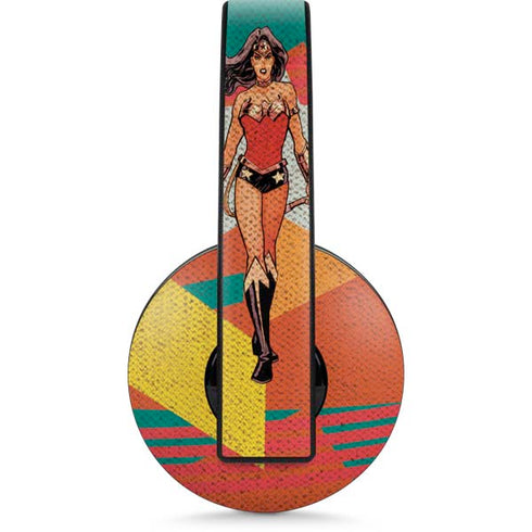 DC Comics Wonder Woman New 52 Comic Cover #23 Art By Cliff Chiang PlayStation 4 Gold Wireless Headset Skin
