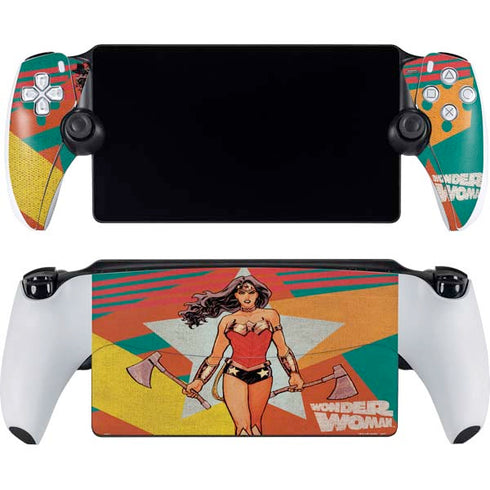 DC Comics Wonder Woman New 52 Comic Cover #23 Art By Cliff Chiang PlayStation Portal Remote Player Skin