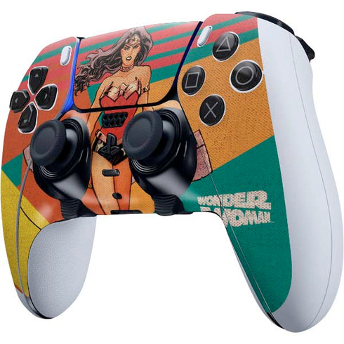 DC Comics Wonder Woman New 52 Comic Cover #23 Art By Cliff Chiang PS5 DualSense Edge Pro Controller Skin
