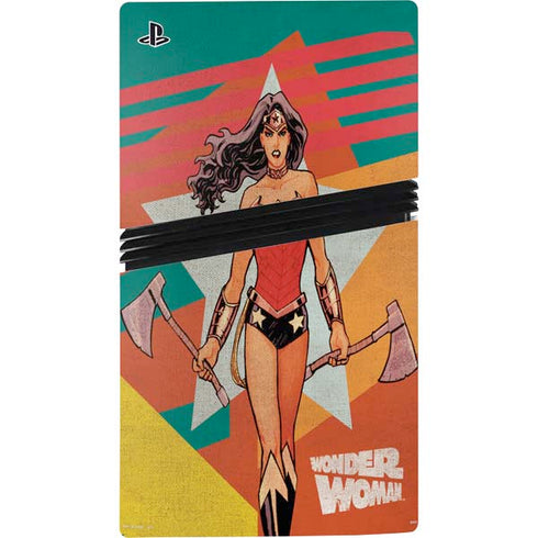 DC Comics Wonder Woman New 52 Comic Cover #23 Art By Cliff Chiang PS5 Pro Bundle Skin