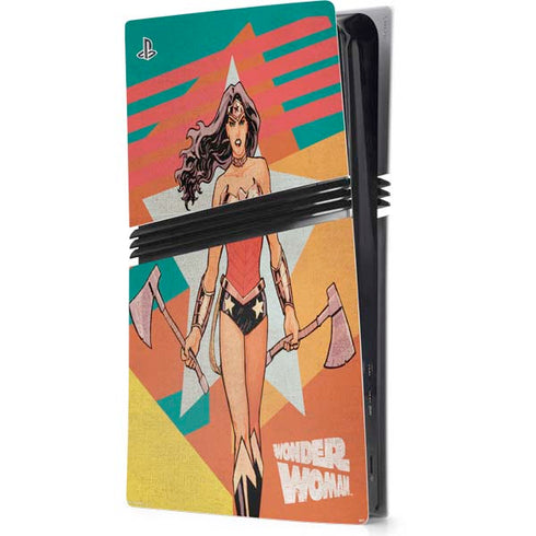 DC Comics Wonder Woman New 52 Comic Cover #23 Art By Cliff Chiang PS5 Pro Console Skin