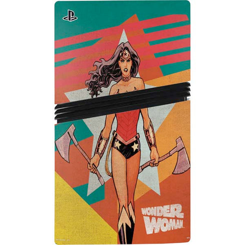 DC Comics Wonder Woman New 52 Comic Cover #23 Art By Cliff Chiang PS5 Pro Console Skin