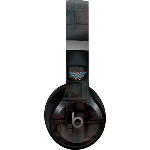 Wonder Woman 1984 (2020) Neon Logo Beats Solo 4 Wireless Headphones Skin