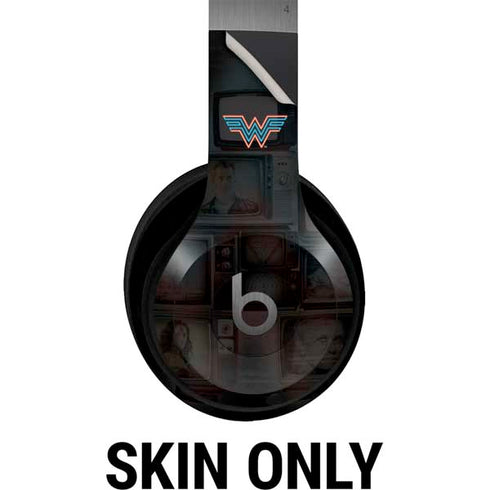 Wonder Woman 1984 (2020) Neon Logo Beats Solo 4 Wireless Headphones Skin