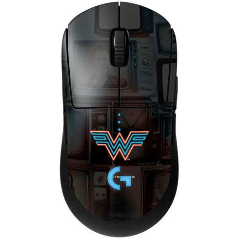 Wonder Woman 1984 (2020) Neon Logo G Pro Wireless Gaming Mouse Skin