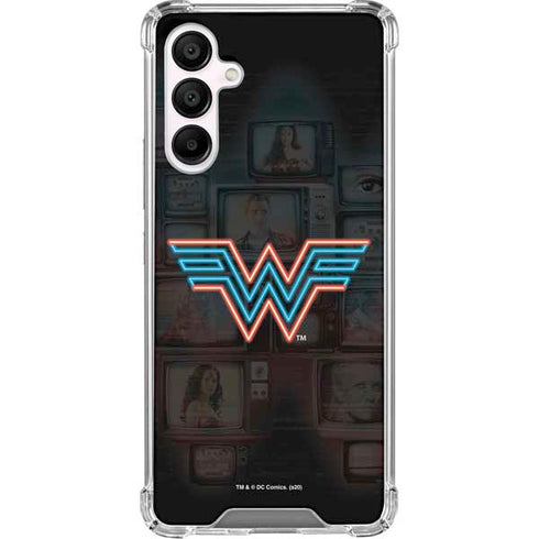 Wonder Woman 1984 (2020) Neon Logo Galaxy A16 5G Clear Case