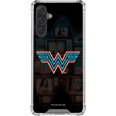 Wonder Woman 1984 (2020) Neon Logo Galaxy A17 Clear Case