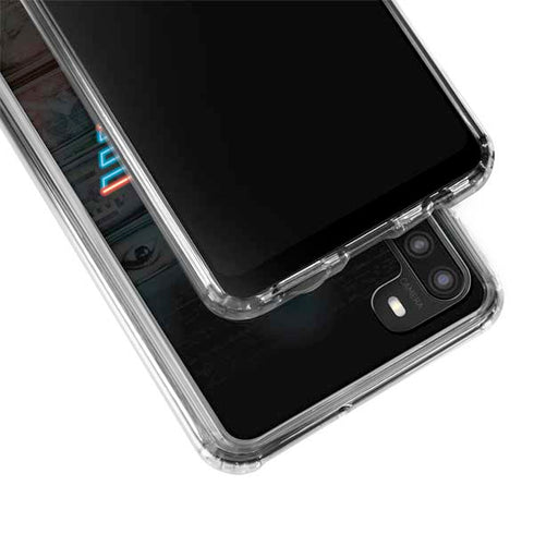 Wonder Woman 1984 (2020) Neon Logo Galaxy A21 Clear Case