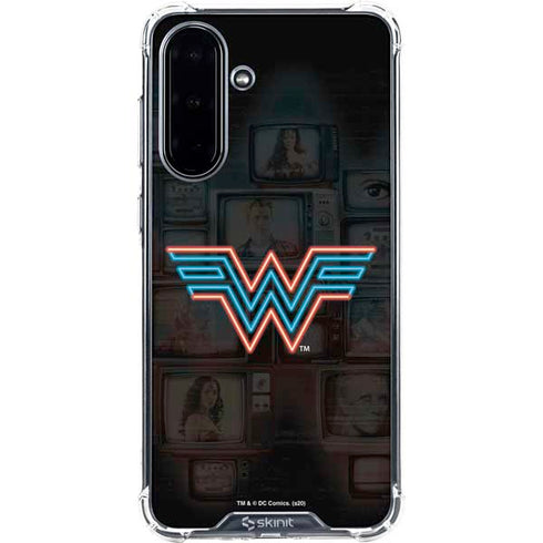 Wonder Woman 1984 (2020) Neon Logo Galaxy A36 5G Clear Case