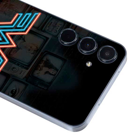 Wonder Woman 1984 (2020) Neon Logo Galaxy A55 5G Skin