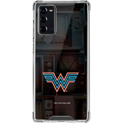 Wonder Woman 1984 (2020) Neon Logo Galaxy Note20 5G Clear Case