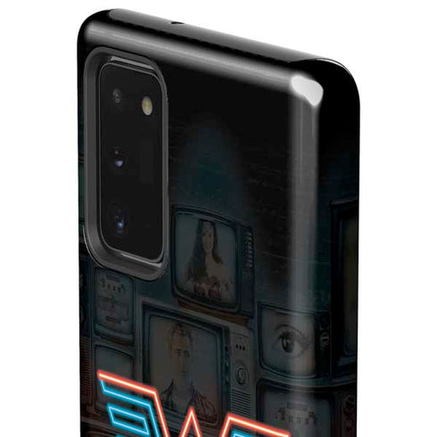 Wonder Woman 1984 (2020) Neon Logo Galaxy Note20 5G Pro Case