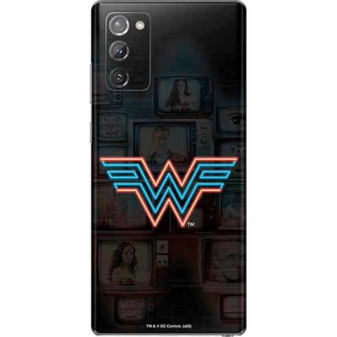 Wonder Woman 1984 (2020) Neon Logo Galaxy Note20 5G Skin
