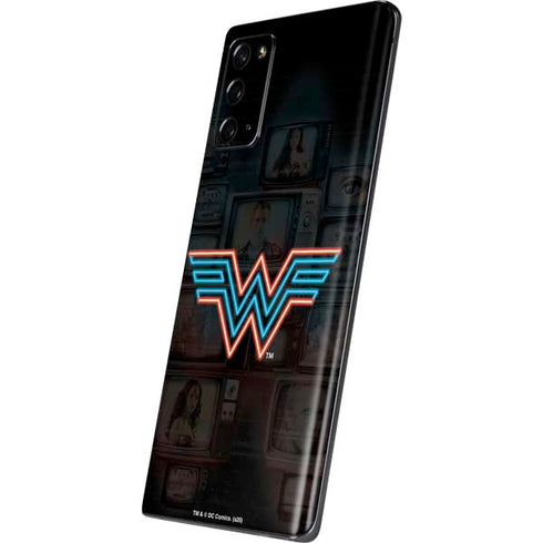 Wonder Woman 1984 (2020) Neon Logo Galaxy Note20 5G Skin