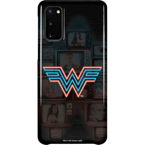 Wonder Woman 1984 (2020) Neon Logo Galaxy S20 Lite Case
