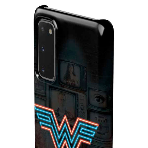 Wonder Woman 1984 (2020) Neon Logo Galaxy S20 Lite Case