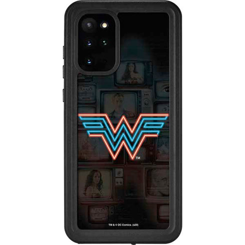 Wonder Woman 1984 (2020) Neon Logo Galaxy S20 Plus Waterproof Case
