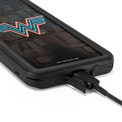 Wonder Woman 1984 (2020) Neon Logo Galaxy S20 Plus Waterproof Case