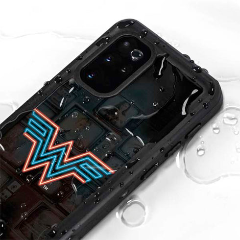 Wonder Woman 1984 (2020) Neon Logo Galaxy S20 Plus Waterproof Case
