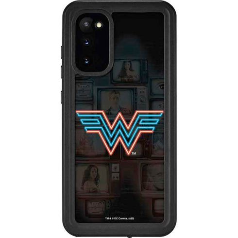 Wonder Woman 1984 (2020) Neon Logo Galaxy S20 Waterproof Case