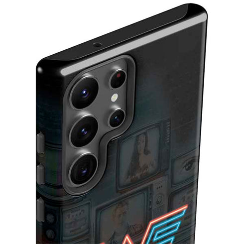 Wonder Woman 1984 (2020) Neon Logo Galaxy S23 Ultra Pro Case