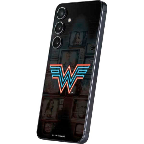Wonder Woman 1984 (2020) Neon Logo Galaxy S25 Plus Skin