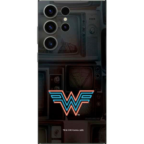 Wonder Woman 1984 (2020) Neon Logo Galaxy S24 Ultra Skin