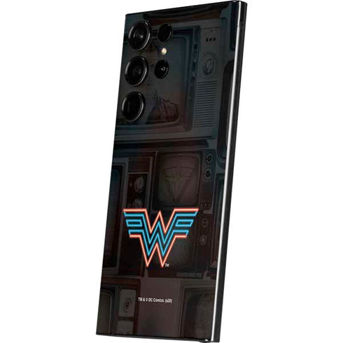 Wonder Woman 1984 (2020) Neon Logo Galaxy S25 Ultra Skin