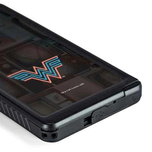 Wonder Woman 1984 (2020) Neon Logo Galaxy S24 Ultra Waterproof Case