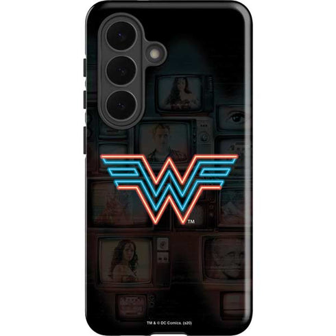 Wonder Woman 1984 (2020) Neon Logo Galaxy S26 Impact Case