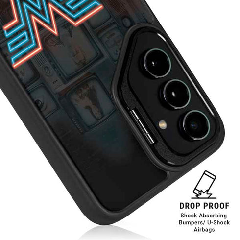 Wonder Woman 1984 (2020) Neon Logo Galaxy S26 Kickstand Case