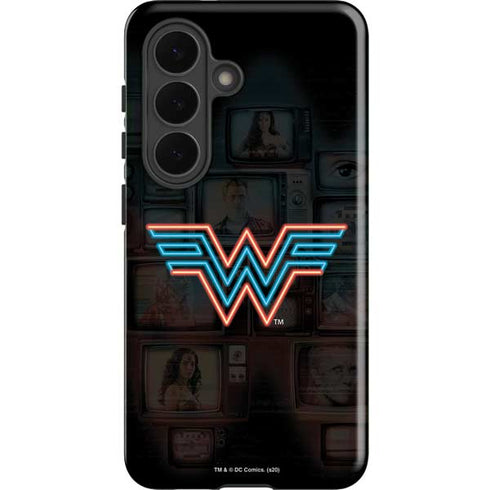 Wonder Woman 1984 (2020) Neon Logo Galaxy S26 Plus Impact Case