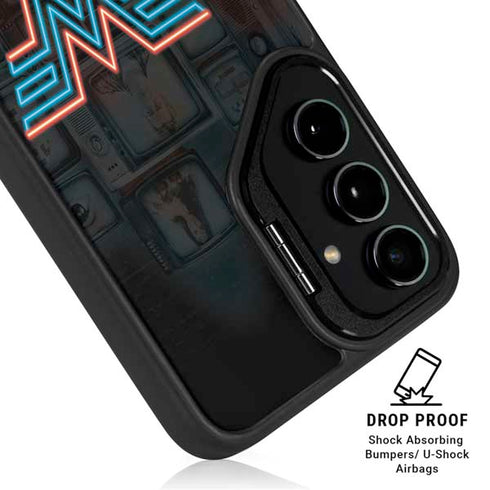 Wonder Woman 1984 (2020) Neon Logo Galaxy S26 Ultra Kickstand Case