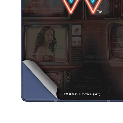 Wonder Woman 1984 (2020) Neon Logo Galaxy Z Fold6 Skin
