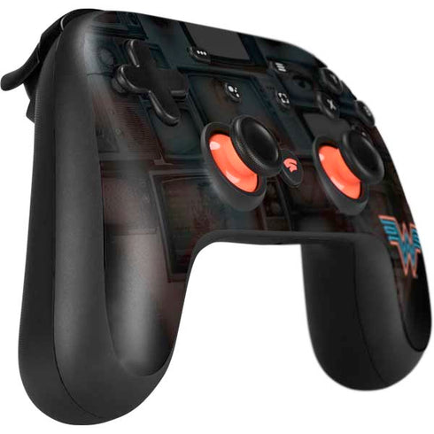 Wonder Woman 1984 (2020) Neon Logo Google Stadia Controller Skin