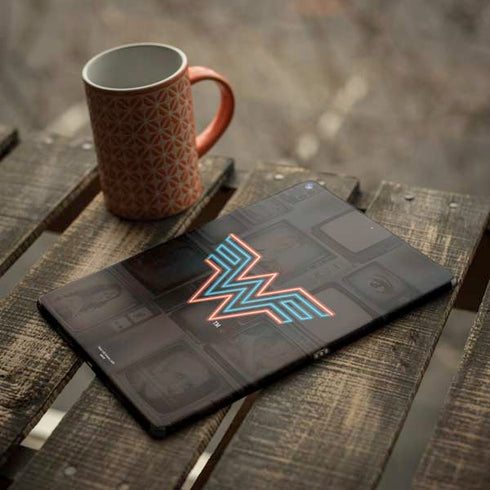 Wonder Woman 1984 (2020) Neon Logo iPad Skins