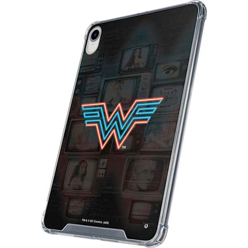 Wonder Woman 1984 (2020) Neon Logo iPad 11th Gen (2025) Clear Case