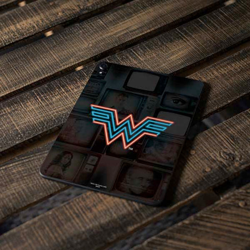 Wonder Woman 1984 (2020) Neon Logo Apple iPad Pro Skin