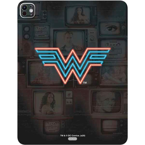 Wonder Woman 1984 (2020) Neon Logo iPad Pro 13in M4 (2024) Skin