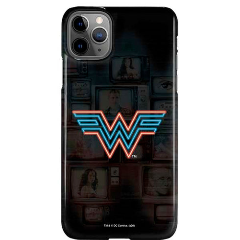 Wonder Woman 1984 (2020) Neon Logo iPhone Cases