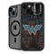 Wonder Woman 1984 (2020) Neon Logo iPhone 14 Plus Kickstand Case