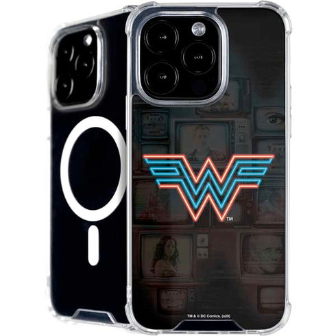 Wonder Woman 1984 (2020) Neon Logo iPhone 16 Pro MagSafe Case
