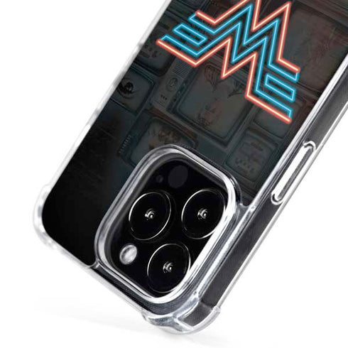 Wonder Woman 1984 (2020) Neon Logo iPhone 16 Pro Max MagSafe Case