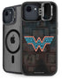 Wonder Woman 1984 (2020) Neon Logo iPhone 16e Kickstand Case