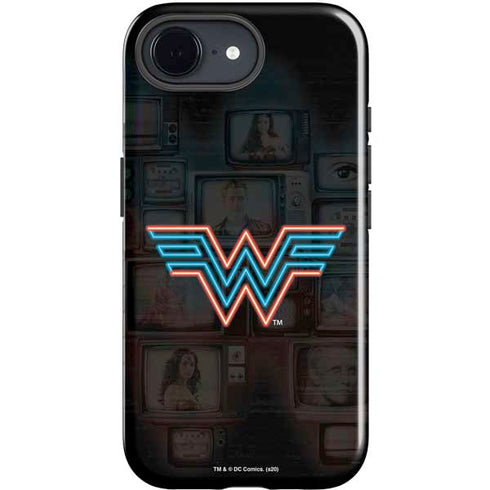 Wonder Woman 1984 (2020) Neon Logo iPhone 16e Impact Case
