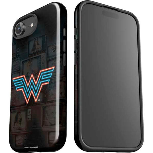 Wonder Woman 1984 (2020) Neon Logo iPhone 16e Impact Case